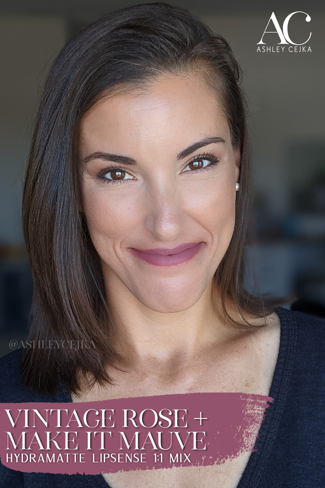 Make It Mauve HydraMatte LipSense | Ashley Cejka